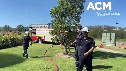 Cooling off in a heatwave at Kooralbyn, February 12, 2023, Beaudesert Times