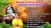 Mridul Krishna Shastri Beautiful Shri Krishna Bhajan ~ Nonstop Bhajan ~ Radha Krishna JukeBox Best Collection ~ 2023