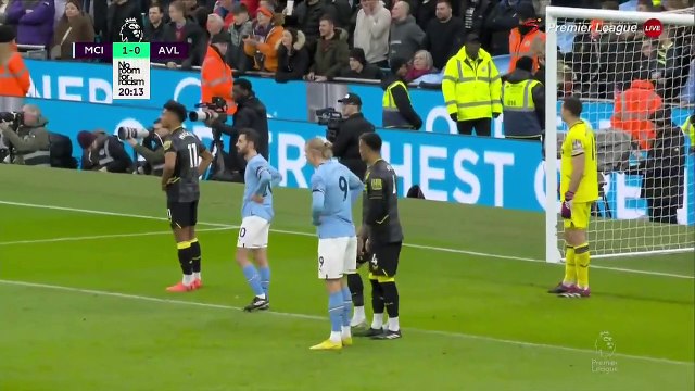Manchester City vs Aston Villa 3-1 Very Extended Highlights & All Goals Result (HQ)