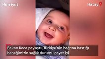 107'inci saatin mucizesi hayata böyle gülümsedi