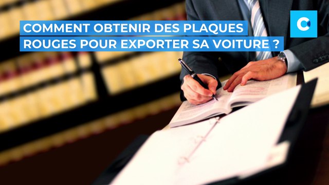 Les plaques d’export d’Allemagne : les plaques rouges (Ausfuhrkennzeichen)