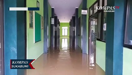 Gorong-Gorong Tersumbat Kantor PCNU Dan Dua Rumah Warga Terendam Banjir