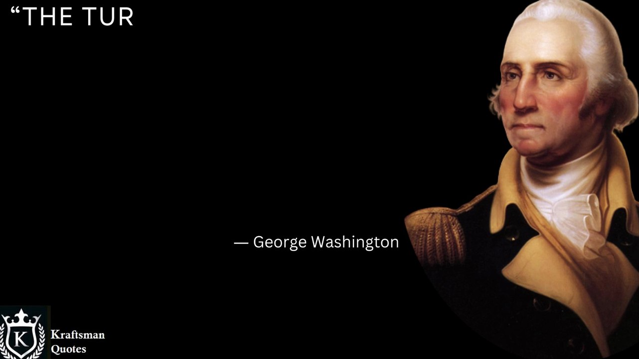 “The turning points of lives are not the great moments. The real crises are often concealed in occurrences so trivial in appearance that they pass unobserved.” George Washington Thoughts