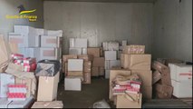Napoli, sequestrate 4,5 tonnellate di sigarette di contrabbando