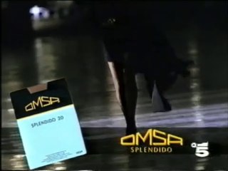 Pubblicità/Bumper anno 1993 Canale 5 - Collant OMSA Splendido 2.0