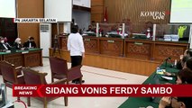 Pengunjung Sidang Bersorak Usai Hakim Jatuhi Vonis Hukuman Mati Kepada Ferdy Sambo!