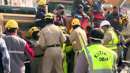 Hatay'da Bir Can Daha Kurtarıldı: 176. Saatte Umutlar Yeşerdi - TGRT Haber