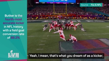 Super Bowl-winning field goal is every kicker's dream - Butker