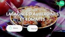 Lasagnes d'aubergines et tomates
