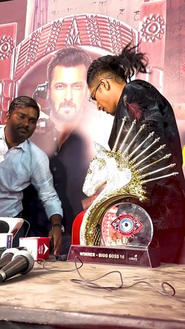 MC Stan wins Bigg Boss 16!