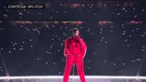 Rihanna regresa a los escenarios con un espectáculo impecable en la Super Bowl