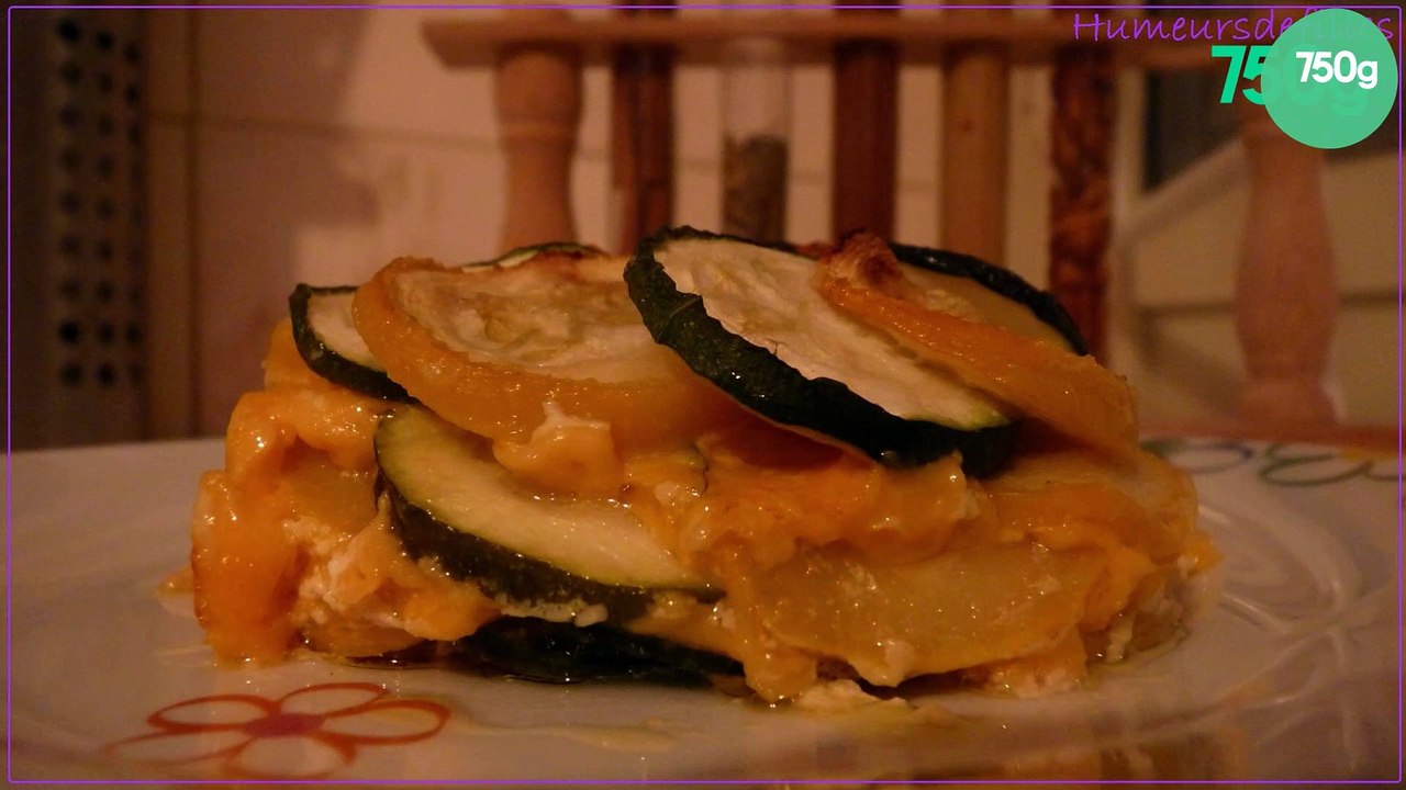 Duo de courgettes au cheddar