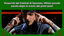 Strascichi del Festival di Sanremo, Ultimo prende parola dopo lo scarto dai primi posti