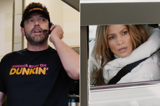 Ben Affleck (and Jennifer Lopez) : Dunkin Donuts Super Bowl Ad