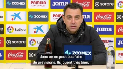Barça - Xavi : "Le meilleur moment pour affronter Manchester United"
