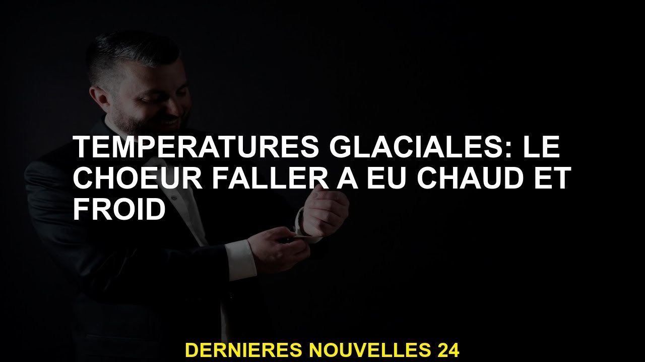 Températures glacées: la chorale de Faller était chaude et froide ...