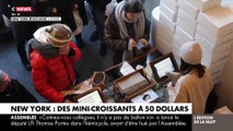 Etats-Unis: Un Français et sa compagne ont mis en vente des mini-croissants dans leur boulangerie - La spécialité, vendue 50 dollars, fait fureur - VIDEO