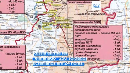 Rússia pressiona para conquistar mais terreno na Ucrânia