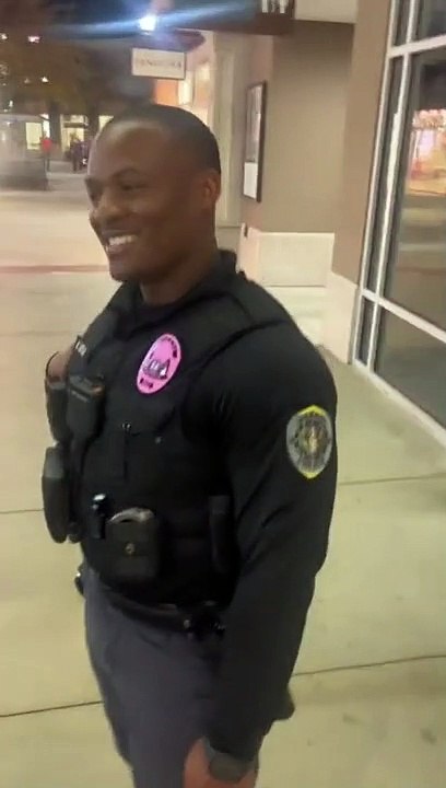 officer little on duty with his partner