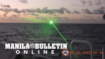 China Coast Guard ship points ‘blinding’ laser at PCG vessel