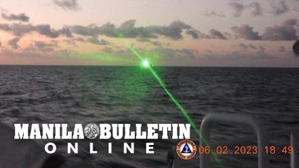 China Coast Guard ship points ‘blinding’ laser at PCG vessel