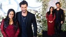 Kiara Sidharth Wedding Reception: Arpita Khan Maroon Long Dress with Aayush Sharma Video Viral