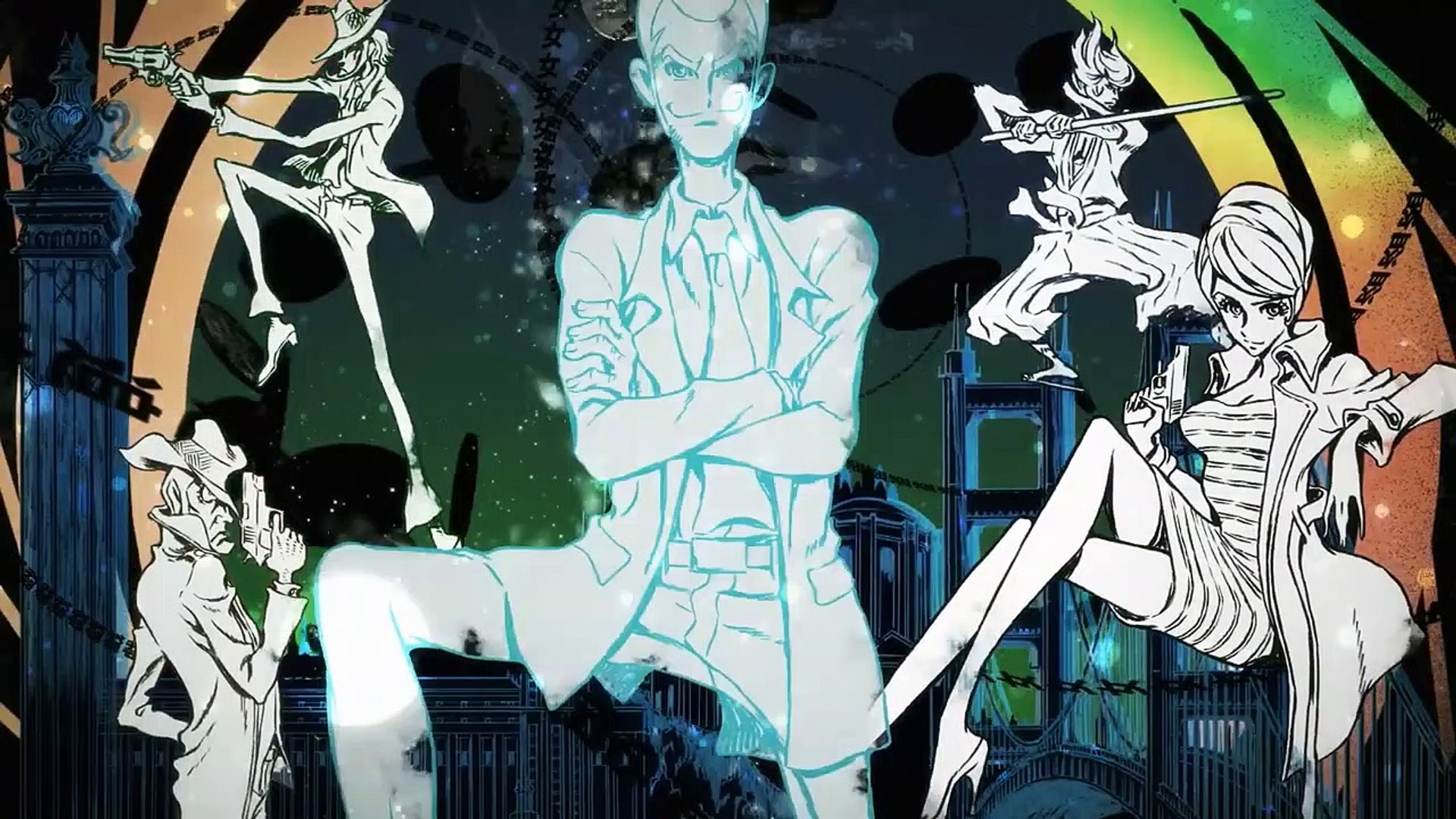 次元大介 LUPIN THE THIRD 2020展 ミニ複製原画 Club Jazz Digs Lupin