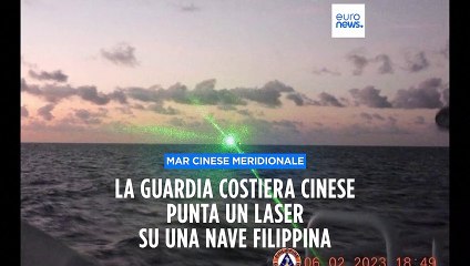 Nave cinese punta laser militare contro motovedetta di Manila