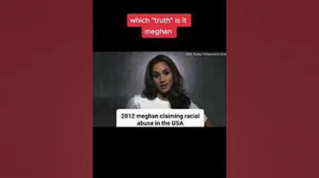 enough said! She literally said the same thing in both clips#shorts #meghanmarkle #princeharry