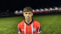 Adam O'Reilly debut v Shamrock Rovers President's Cup