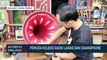 Pemuda di Kota Malang Koleksi Radio Lawas dan Gramaphone
