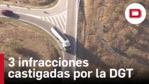 La DGT denuncia estas tres animaladas al volante y los conductores pasan a disposición judicial