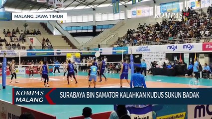 Surabaya BIN Samator Kalahkan Kudus Sukun Badak Tiga Set Sekaligus