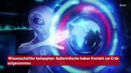 Скачать видео: Wissenschaftler behaupten: Außerirdische haben Kontakt zur Erde aufgenommen