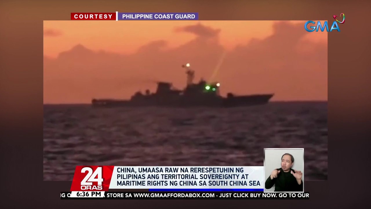Chinese Foreign Ministry Spokesperson Wang Wenbin: Ang Pilipinas ang nanghimasok sa teritoryo ng China | 24 Oras