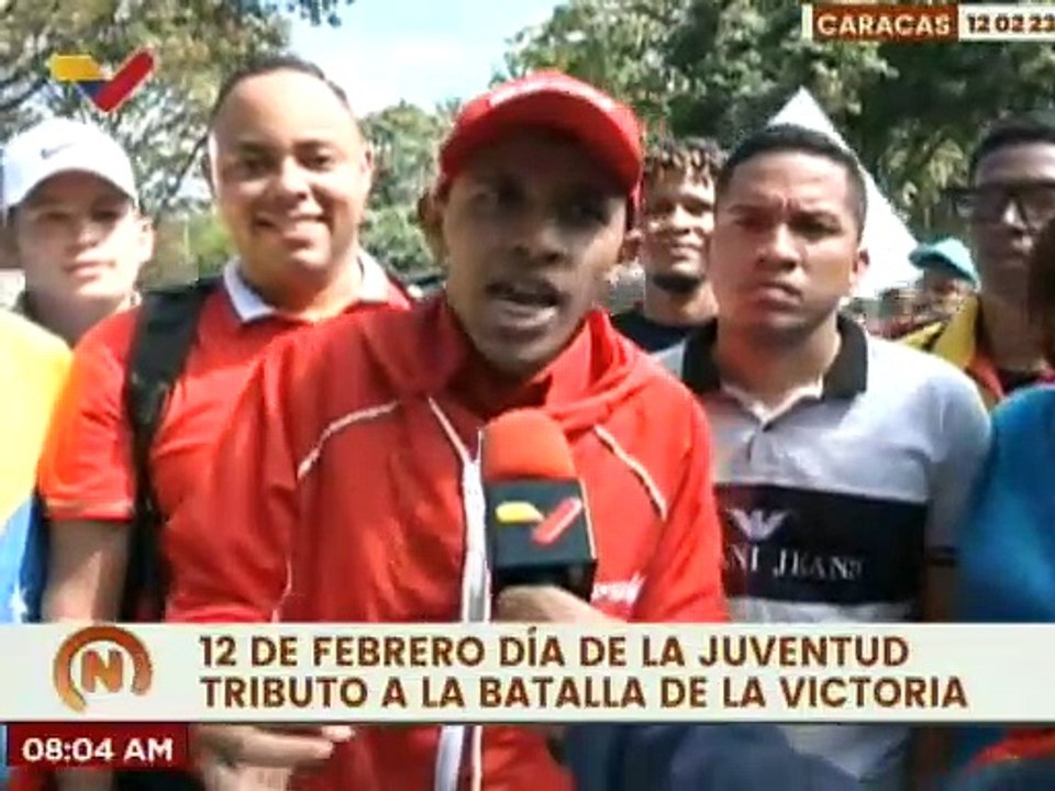Jóvenes venezolanos se comprometen a construir la Patria y consolidar el proyecto socialista