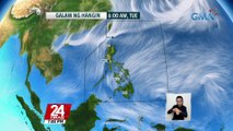 Trough ng LPA sa labas ng PAR, nagpapaulan na sa ilang bahagi ng bansa - Weather update today (February 13, 2023) | 24 Oras