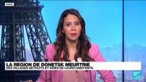 La région de Donetsk meurtrie : des villages détruits et vidés de leurs habitants