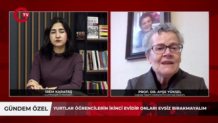 ÇYDD Başkanı Yüksel 'Telefonlar bile enkaz altında, uzaktan eğitim nasıl yapılacak'