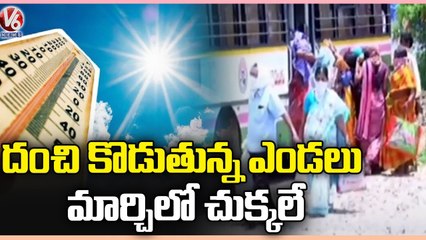 Weather Report : Weather Dept Officer Sravani About Summer Effect In Telugu States | V6 News
