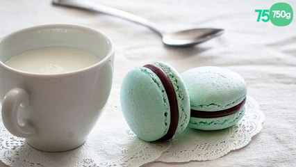 Macarons chocolat au lait