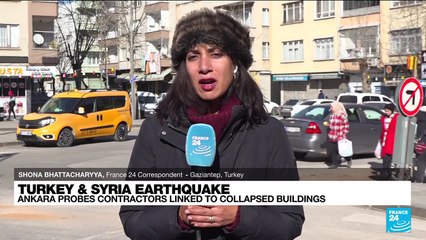 Descargar video: Turkey, Syria earthquake: Ankara probes contractors linked to collapsed buildings