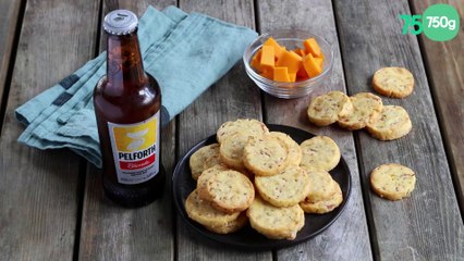 Cookies au maroilles jambon et thym