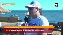 Playa costa sur: actividades de verano