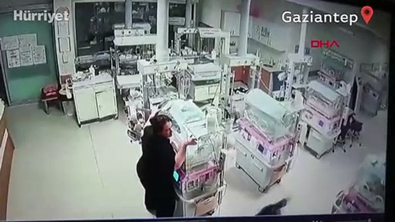 Nurses rush to save babies during quake