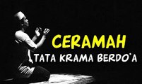 CERAMAH KH. Ahmad Asrori Al Ishaqi TATA KRAMA BERDOA