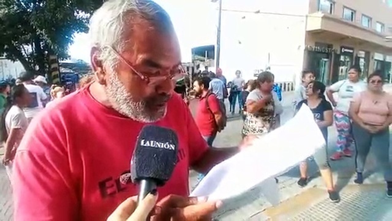 Protesta de Luis Francisco Acevedo