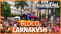 Carnaval de BH: mesmo sob chuva, foliões curtem o CARNAKVSH