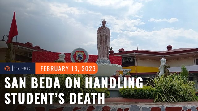 San Beda College Alabang apologizes to school community over handling of student’s death