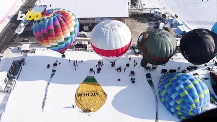 Hot Air Balloon Festival in Switzerland is a Sight to See